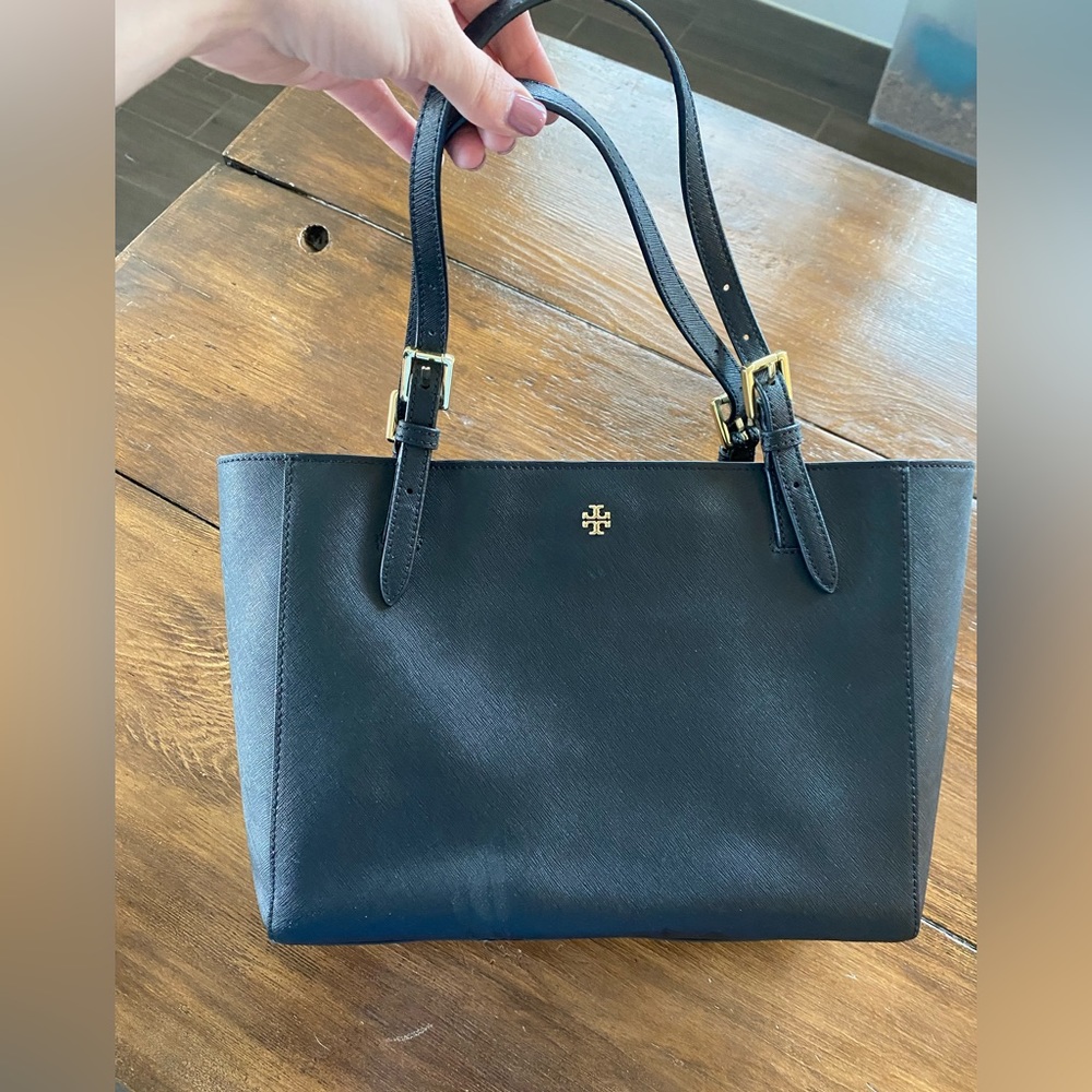Black Tory Burch Tote Bag